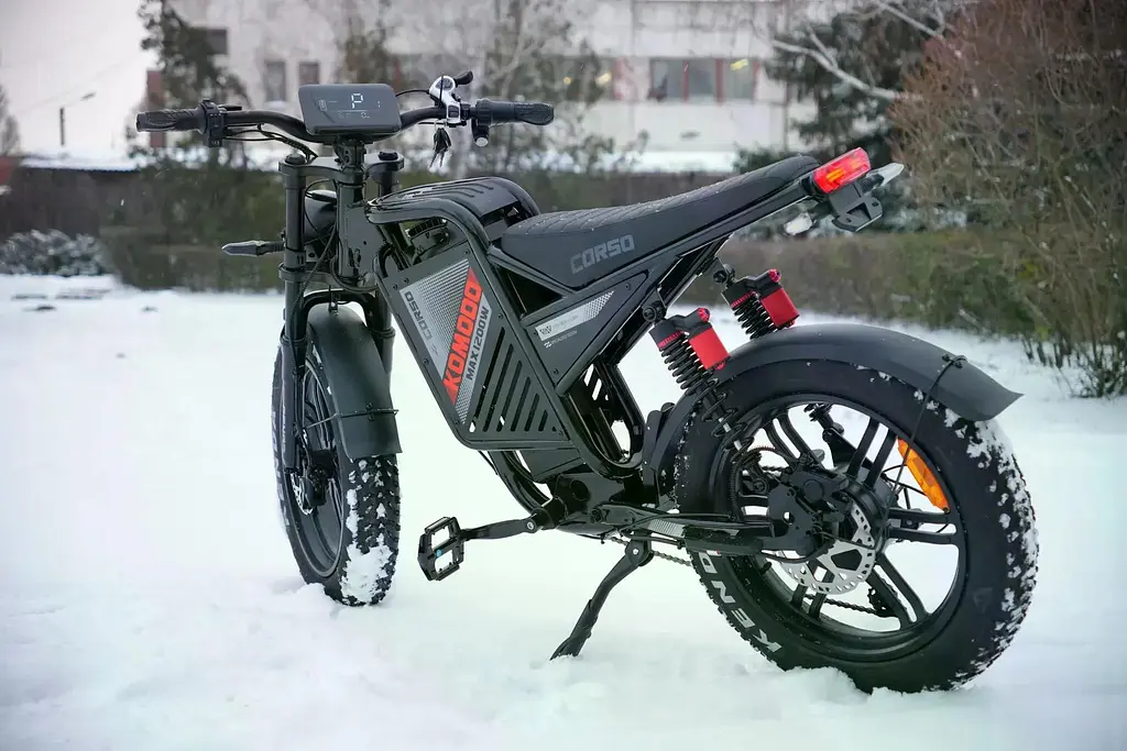 Электрофетбайк Corso Komodo MAX 20" (1200W 60V 21Ah) Черный - фото 6