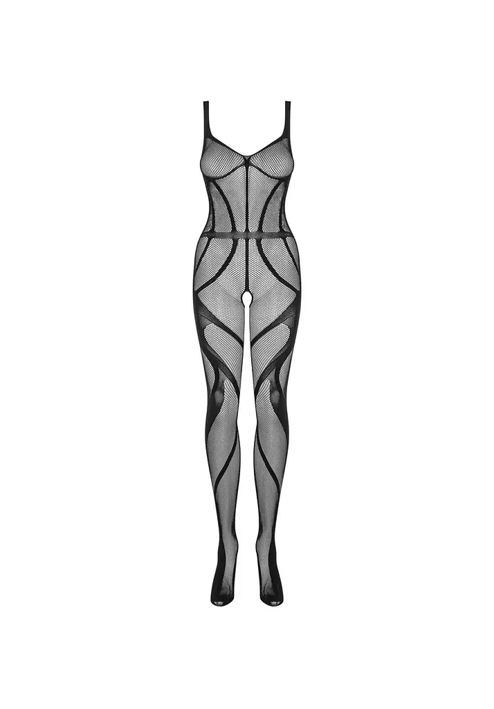 Бодистокінг Obsessive G336, S/M/L (чорний) - фото 5
