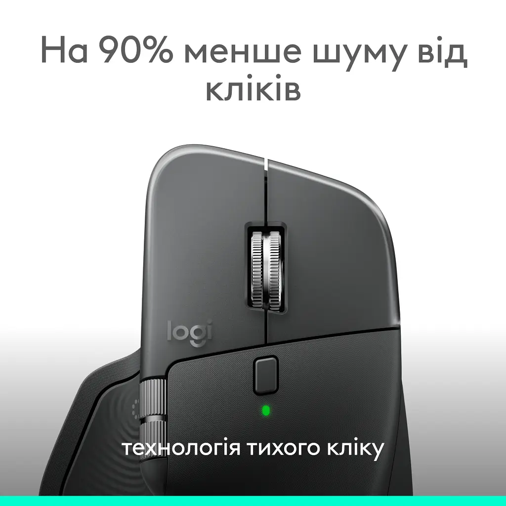 Мишка Logitech MX Master 4 for Business Wireless/Bluetooth Graphite (910-007617) - фото 8