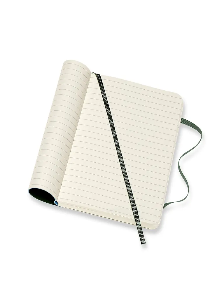 Записник Moleskine Classic кишеньковий, Лінійка Миртовий Зелений М’який (QP611K15) - фото 4