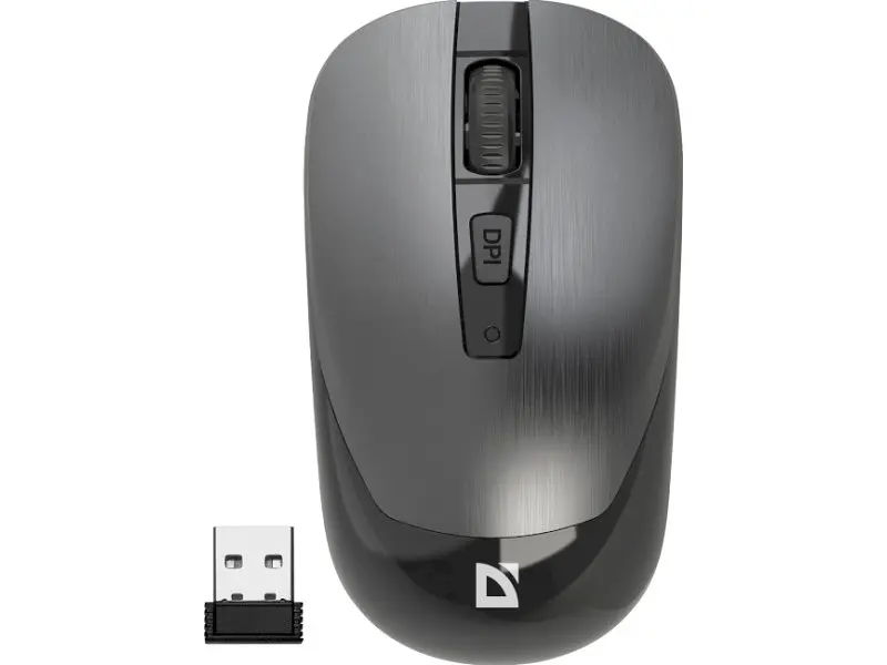 Миша Defender Wave MM-995 Silvery (52993)