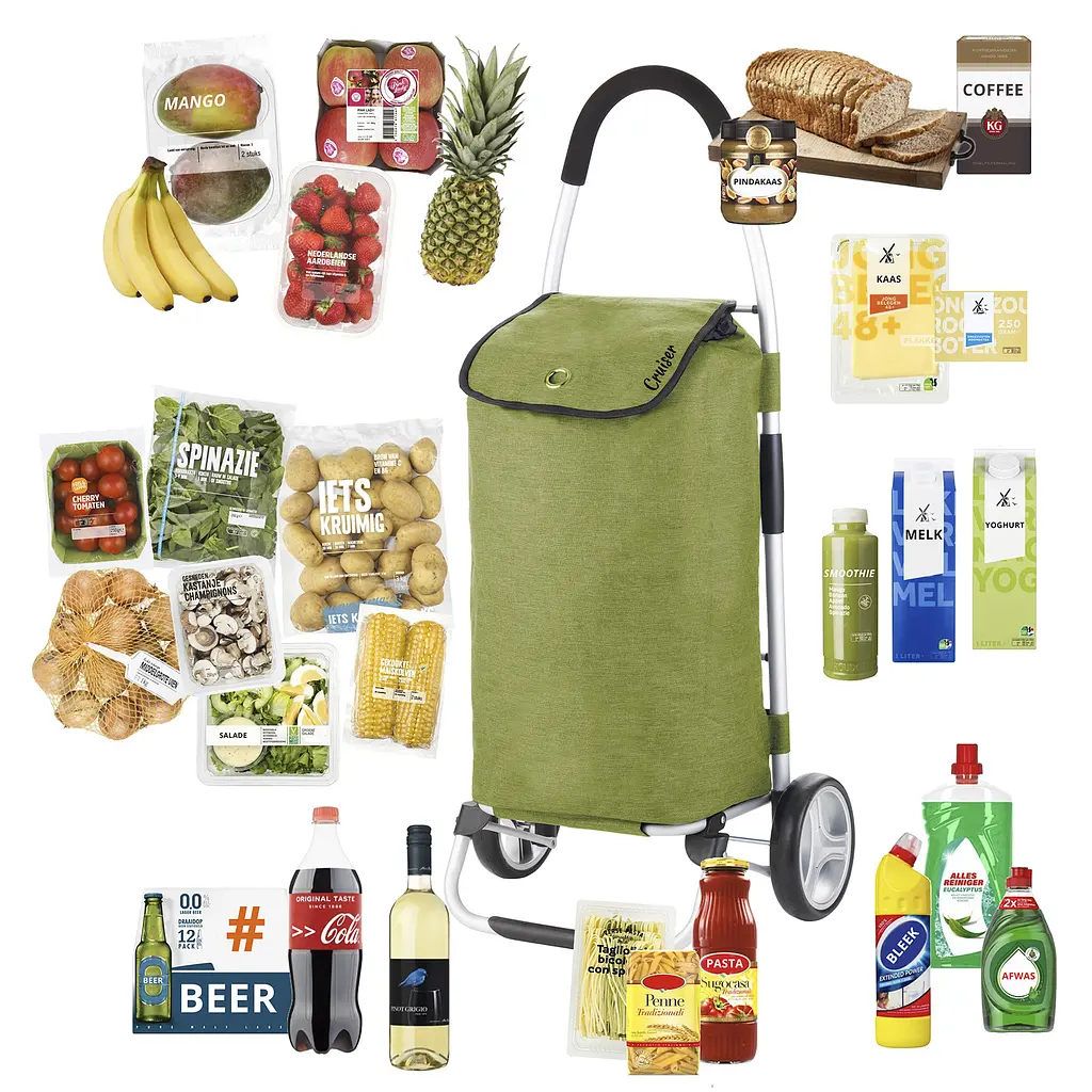 Cумка-візок ShoppingCruiser Foldable Green (650068) - фото 8