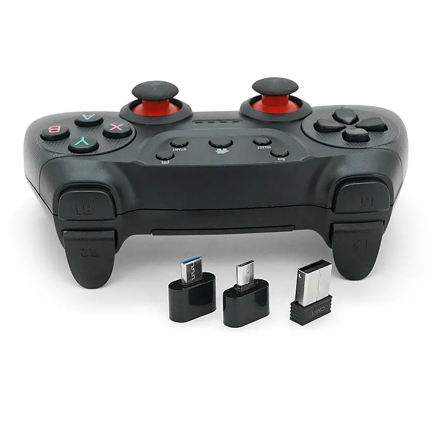 Геймпад джойстик DoubleShock CM029 Black 2.4G Wireless for PC/X360/PS3/Android/TVBOX - фото 2