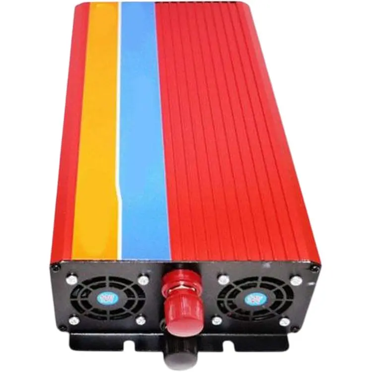 Инвертор преобразователь напряжения с 12V на 220V XPRO Power-One Plus 5000W красный (41430-_3972) - фото 2