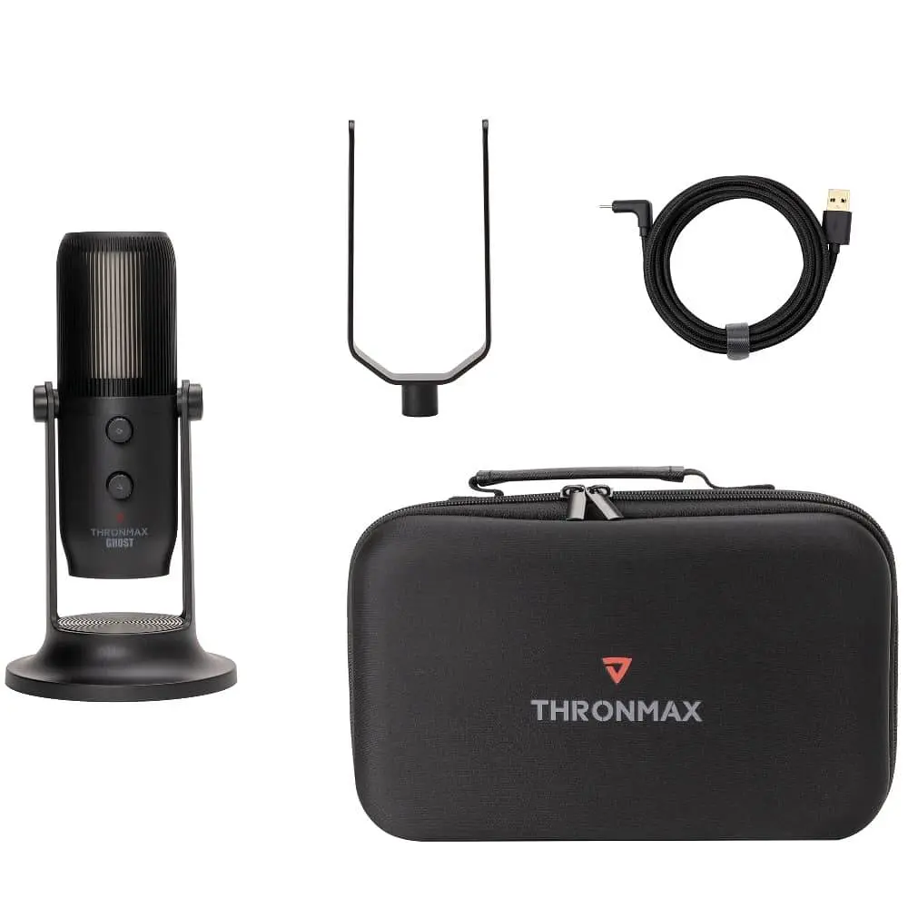 Мікрофон Thronmax MDRILL GHOST M2RGB Чорний (M2RGBTHRONMAX) - фото 4