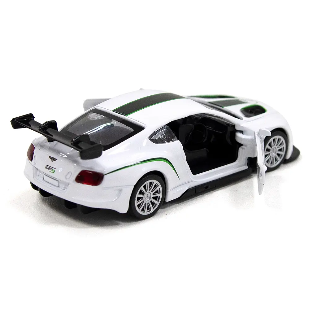 Автомодель TechnoDrive Bentley Continental GT3 белая (250258) - фото 9