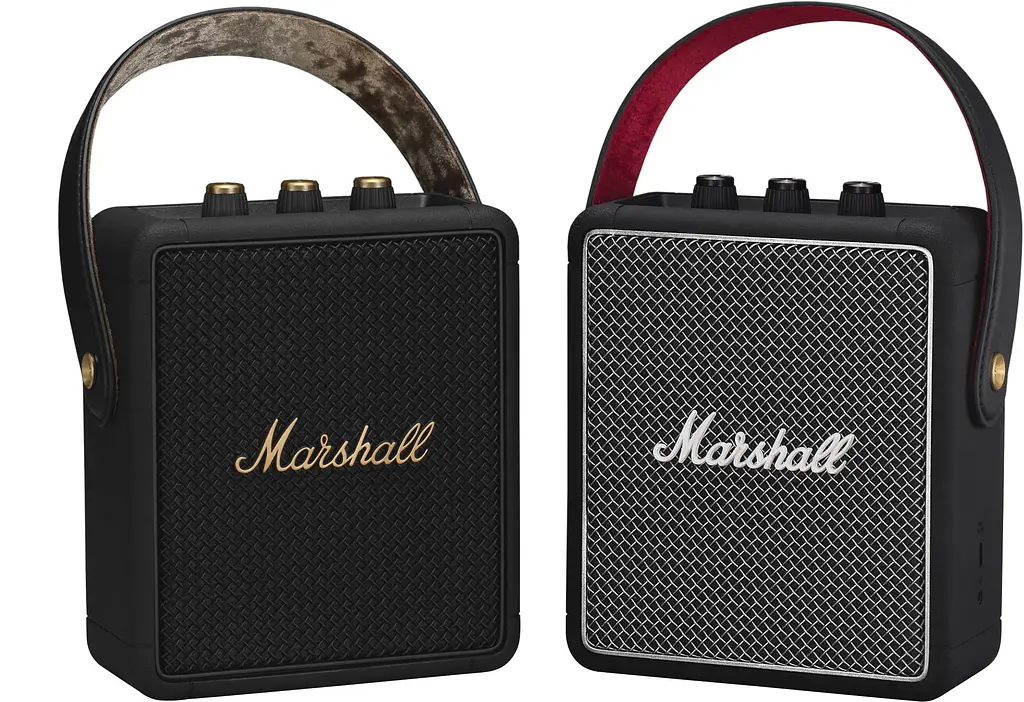 Портативная акустика Marshall Portable Speaker Stockwell II Black and Brass (1005544) [70306] - фото 7