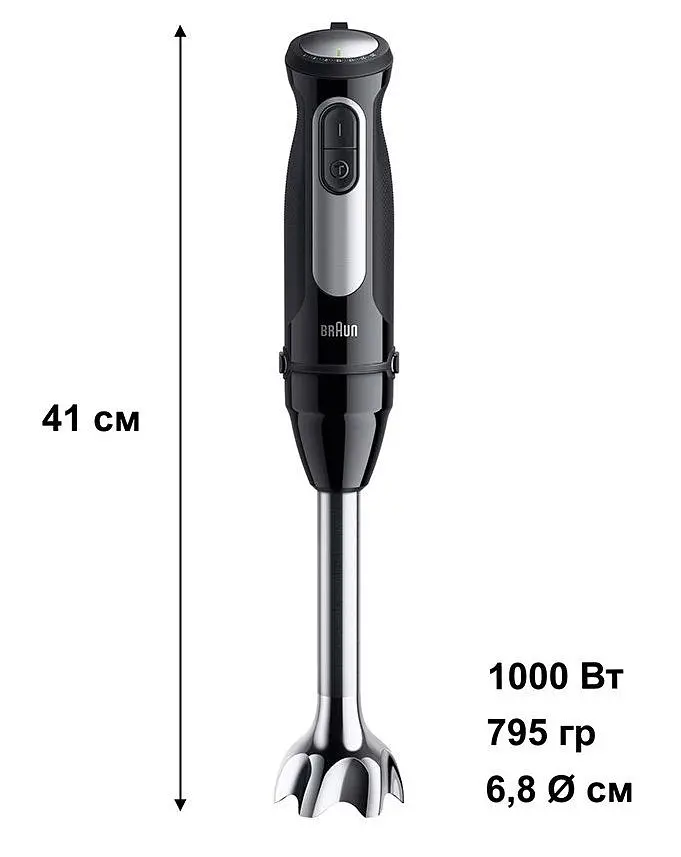 Блендер Braun (MQ 55755 MBK) - фото 2