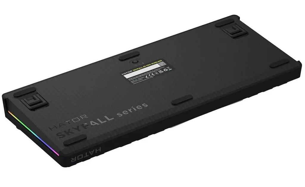Клавиатура HATOR Skyfall 80 PRO Wireless Silent Switches Grey Black (HTK4180UA) - фото 4