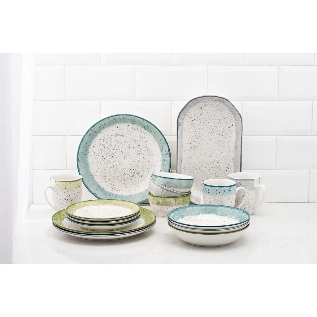 Тарелка десертная Ardesto Siena 19 см (AR2919SWG) - фото 4