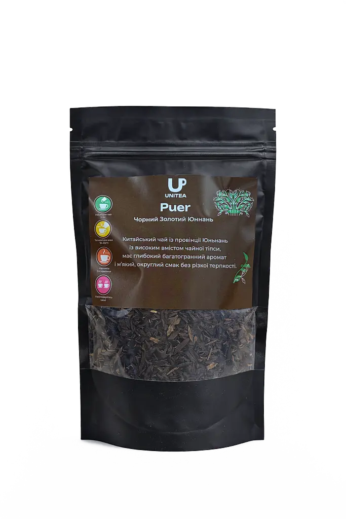 Чай розсипний UNITEA Пуер (Puer) чорний 100г