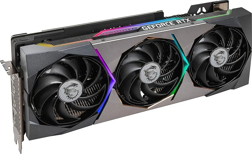 Відеокарта MSI RTX 3070Ti 8Gb Suprim X (GeForce RTX 3070 Ti SUPRIM X 8G) (GDDR6X, 256 bit, PCI-E v4.0) Б/в - фото 4