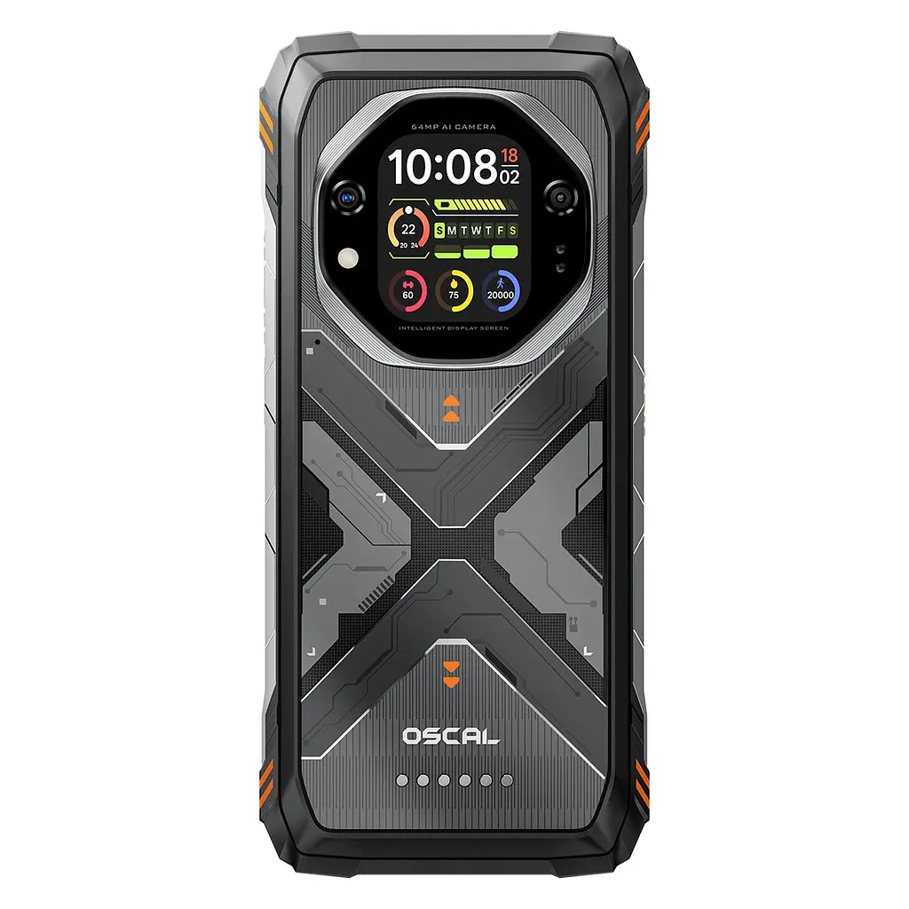 Смартфон Blackview Oscal Tank 1, 12/256GB Orange (Global) - фото 2