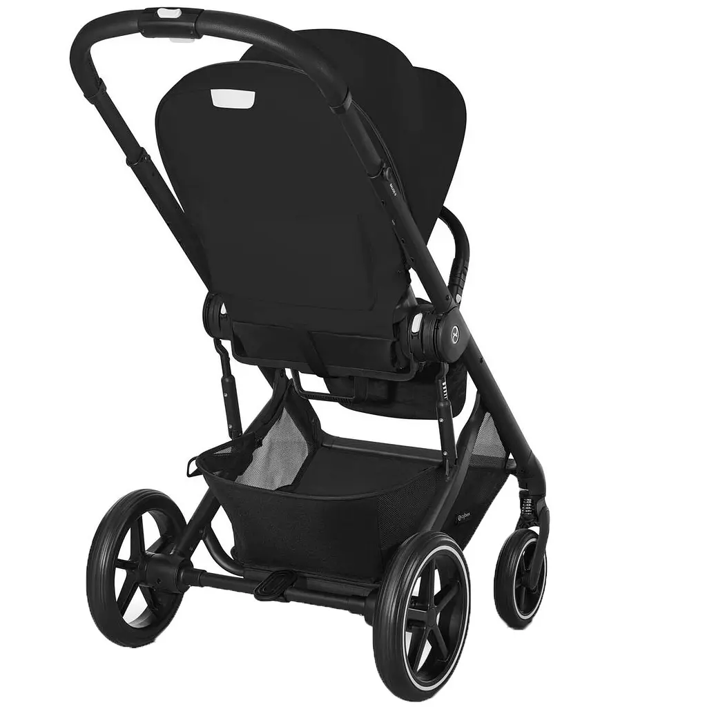 Прогулочная коляска Cybex Gold Balios S Lux BLK Moon Black с бампером (524001171) - фото 3
