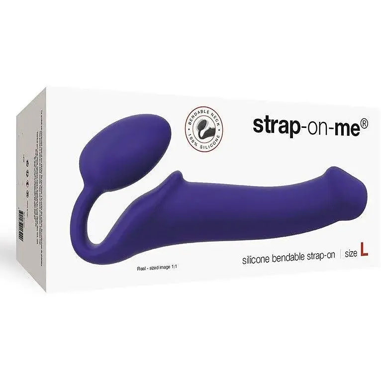 Безремінний страпон Strap-On-Me Violet L - фото 3