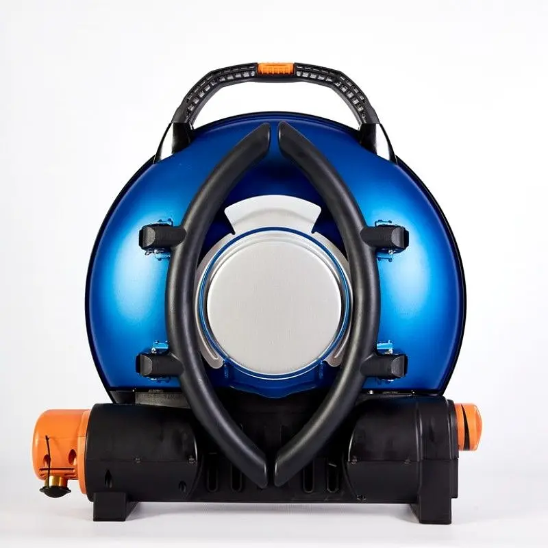 Портативный газовый гриль O-Grill 900 переносной, синий + шланг в подарок! - фото 3