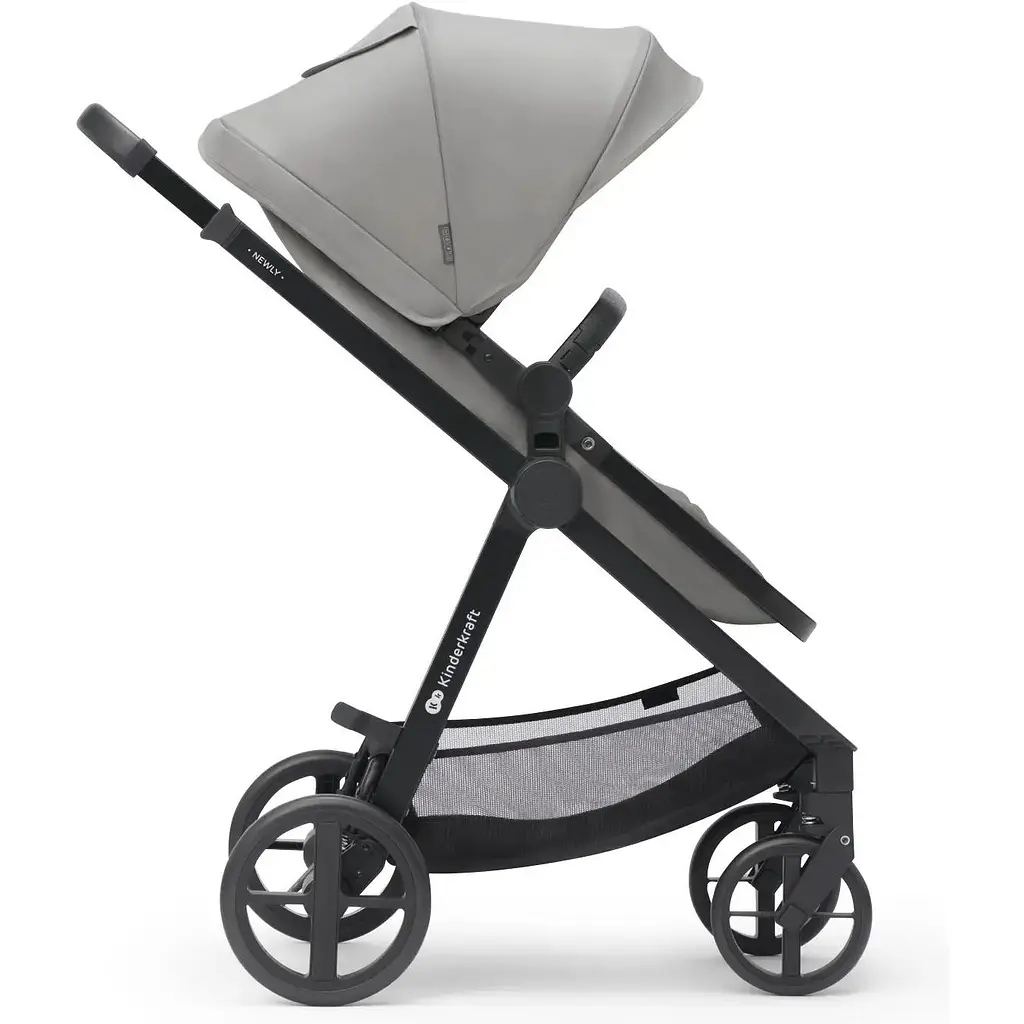 Універсальна коляска 3 в 1 Kinderkraft Newly Moonlight Grey (00-00305183) - фото 7
