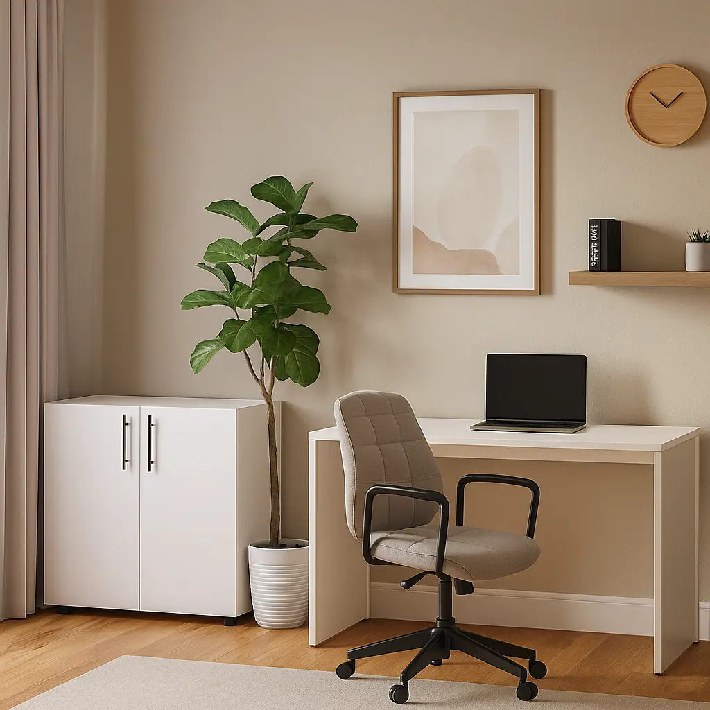 Шафа для документів низька ОП-611 Orange-Line 700х347х750 Білий - фото 4