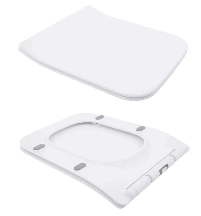 Унітаз підлоговий Qtap Crow Eco Rimless з сидінням Slim Duroplast/ Soft-close/ Quick Release QTCRO27W48750 - фото 8