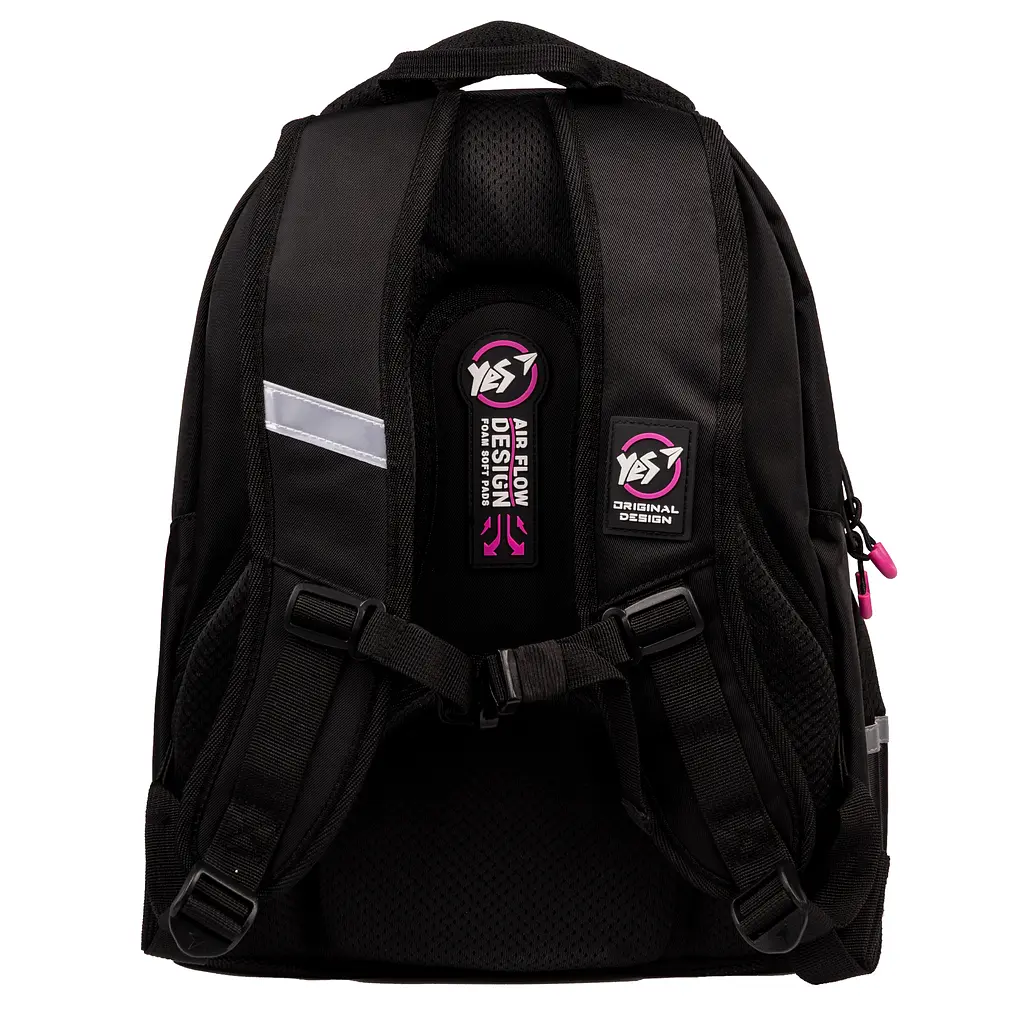 Рюкзак шкільний YES TS-52 Glance 37х30х18 см Чорний (550036) - фото 5