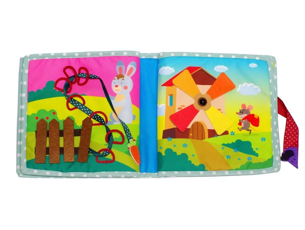 Фетрова книга для малят Bambini Кошеня - фото 3