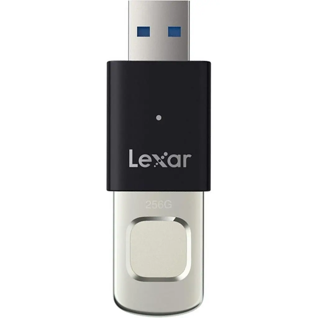 USB флеш-накопитель Lexar JumpDrive Fingerprint F35 Pro 256GB USB-A 3.2 (LJDF35P256G-RNBNG) [137813] - фото 4