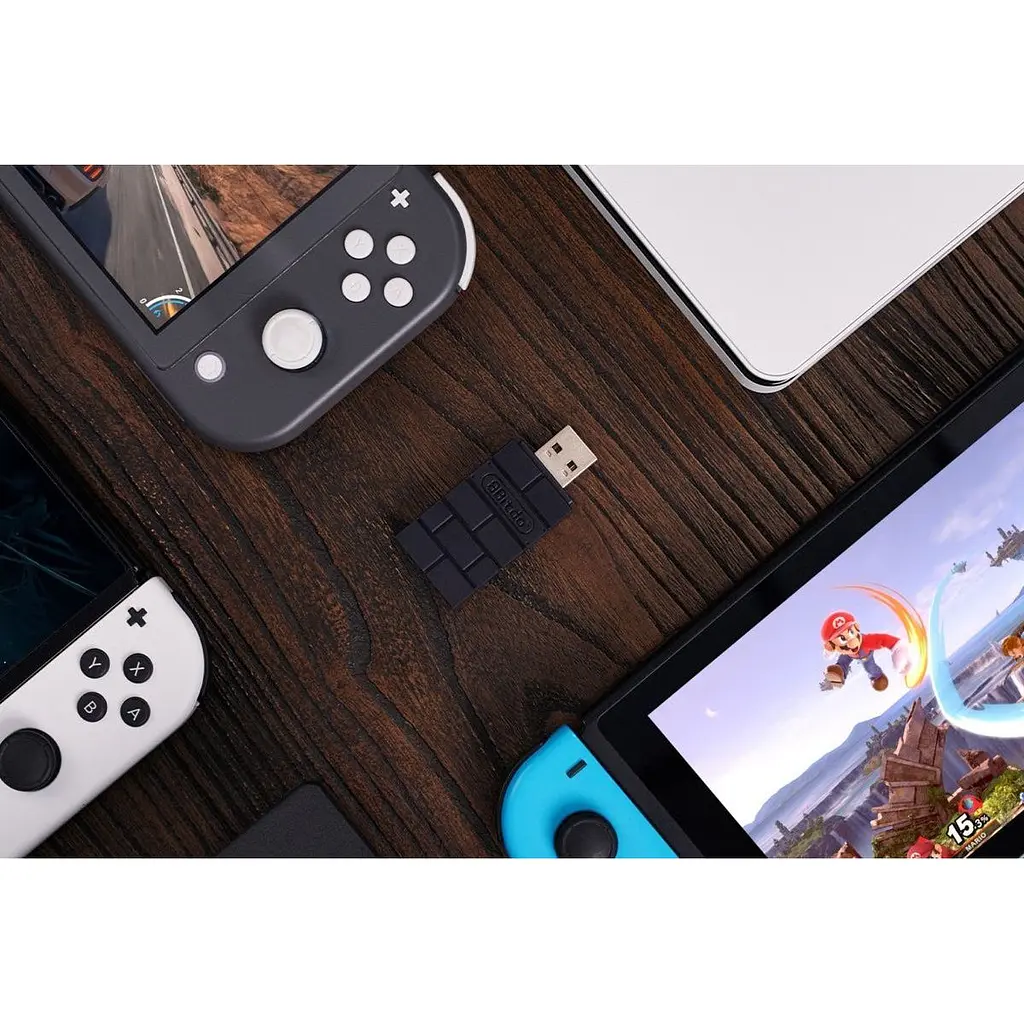 USB адаптер 8BitDo USB Wireless Adapter 2 Switch, Android, Windows, macOS [66284] - фото 5
