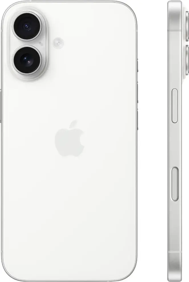 Смартфон Apple iPhone 16 256GB White (MYEF3) - фото 2
