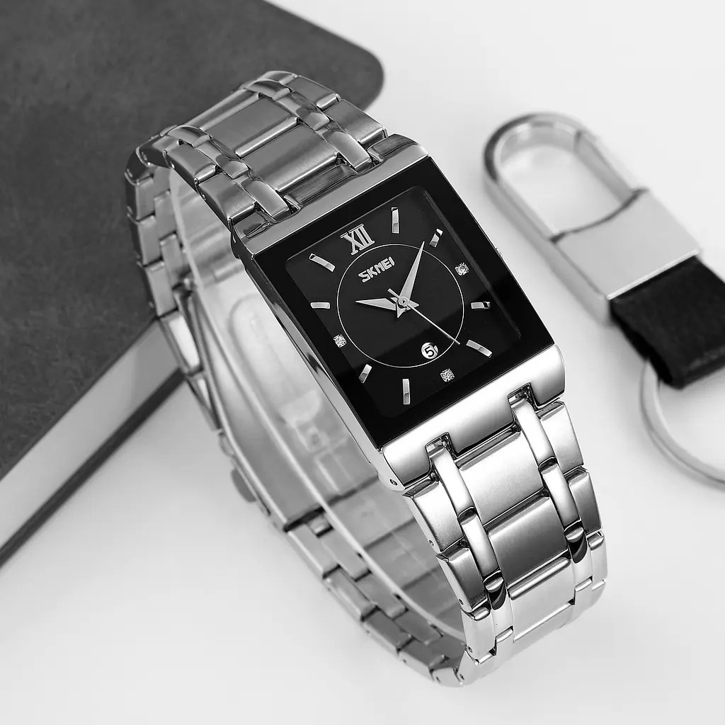 Наручные часы мужские 9263SIBK Silver-Black Skmei acs0029833 - фото 3