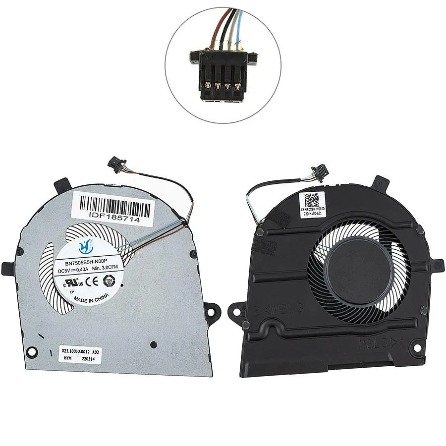 Вентилятор для ноутбука Dell (Inspiron 7300 Vostro 5300) CPU FAN