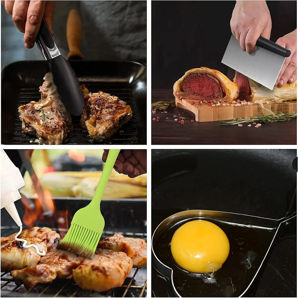 Набір для барбекю Grilli All in One 15 предметів з нержавіючої сталі (777115) - фото 4