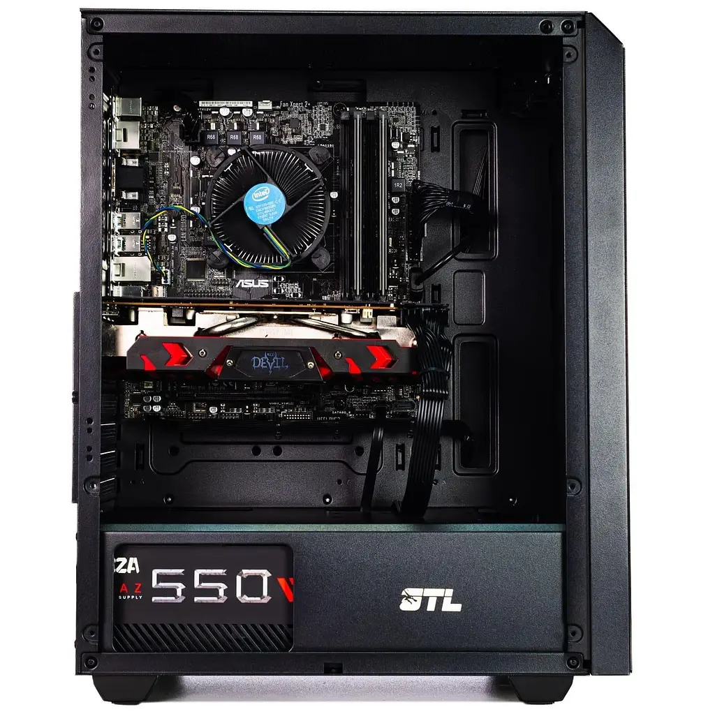 Компьютер Hero_4223 (RTX 3050 8 Гб, Core i3 10100F, DDR4 16 Гб, SSD 500 Гб. HDD 1 ТБ.) - фото 2