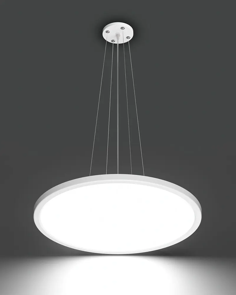 Підвісний світильник, люстра світлодіодна Italux PND-72843-480R-36W-WH Manito LED 1x36W 2800K/4000K/6000K 4300Lm IP40 білий - фото 2