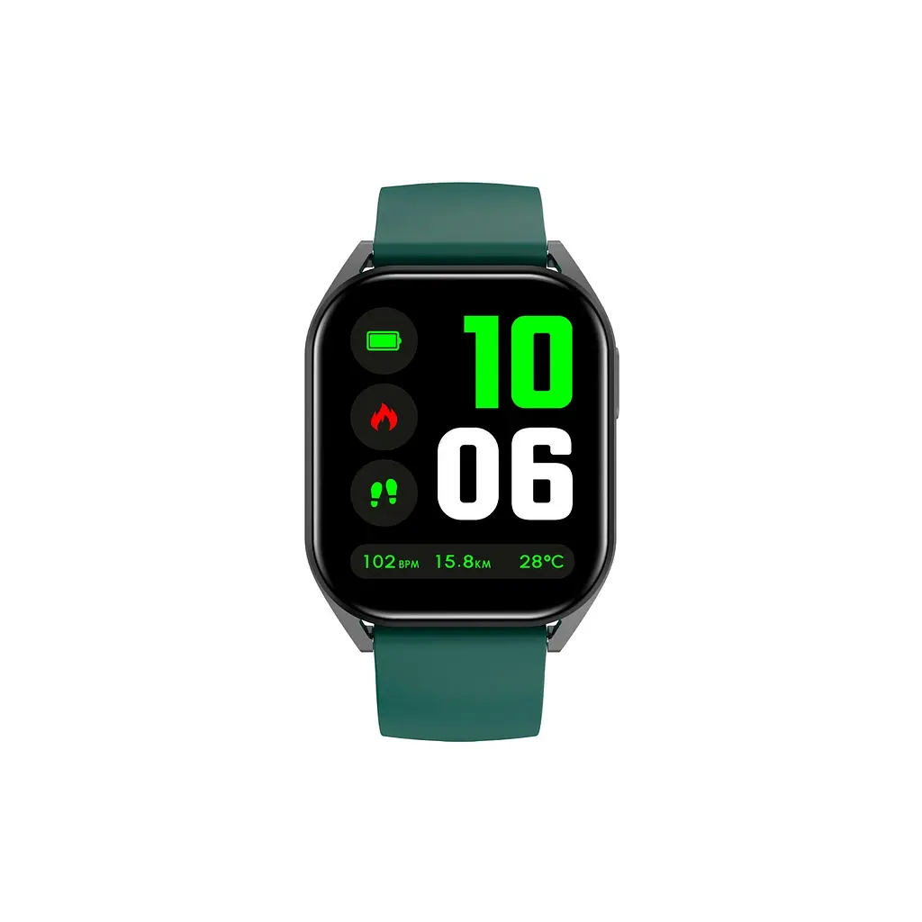 Смарт-годинник Canyon Chatter SW-58 BT-CALL Black Green (CNS-SW58BG) - фото 2