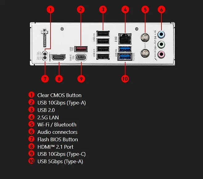 Материнська плата MSI B840 Gaming Plus WiFi Socket AM5 - фото 7