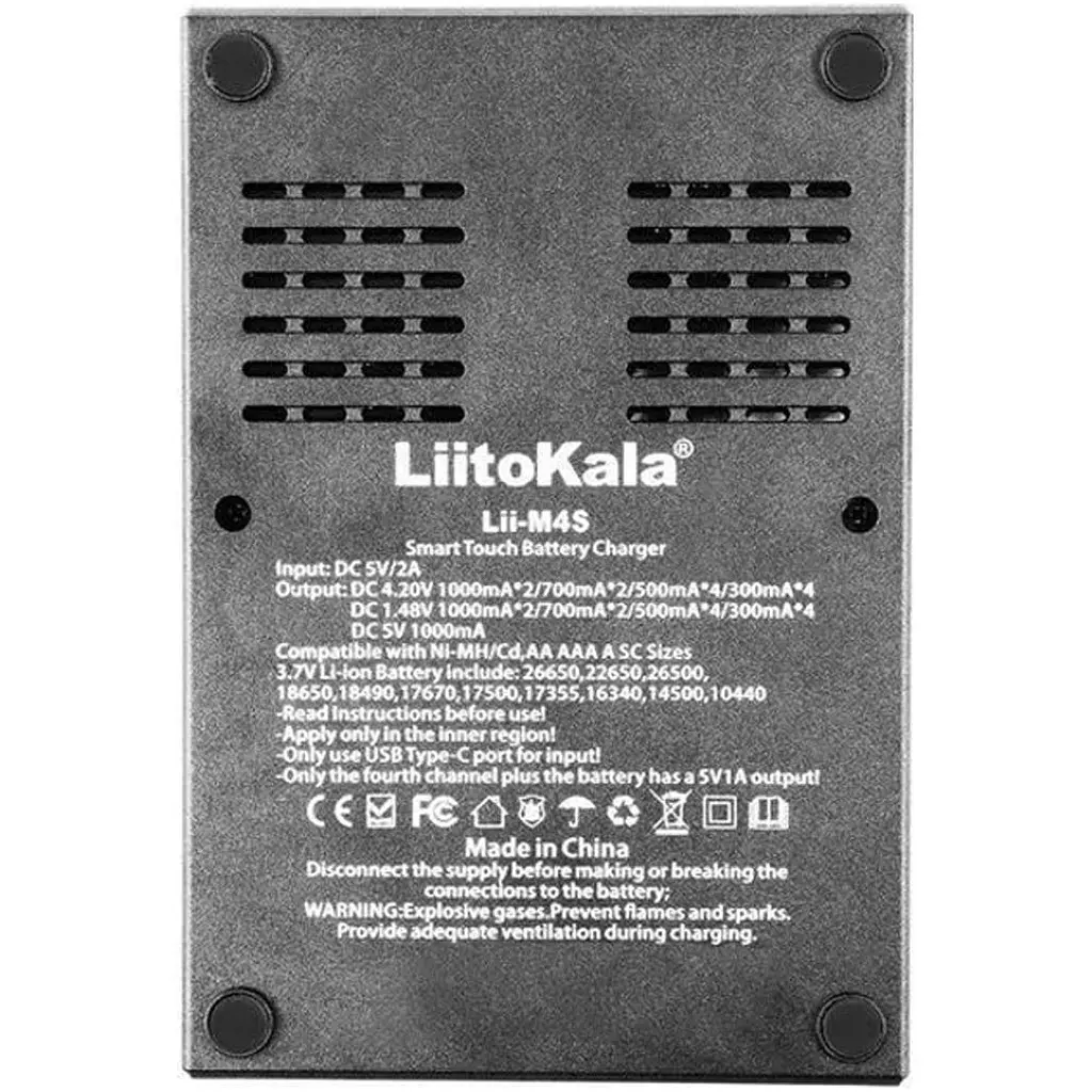 Зарядний пристрій LiitoKala Lii-M4S [129893] - фото 4
