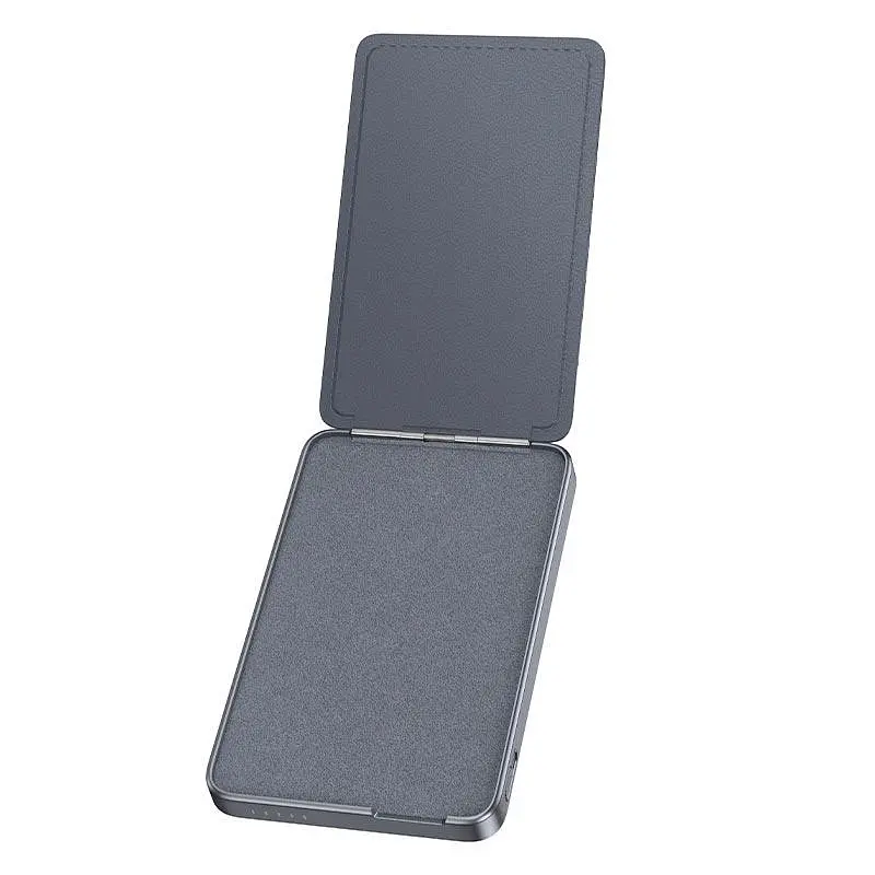 Універсальна мобільна батарея Hoco Q46 Title PD20W 5000mAh сріблястий сірий - фото 6