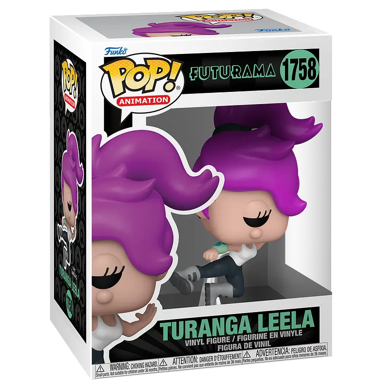Коллекционная фигурка Funko Pop Футурама Туранга Лила Futurama Turanga Leela 10 см FP F L 1758 - фото 2