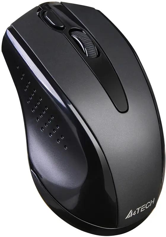 Миша A4Tech G9-500FS Silent Wireless black - фото 2