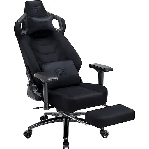 Геймерское кресло GT Racer X-5099 Fabric Black - фото 5