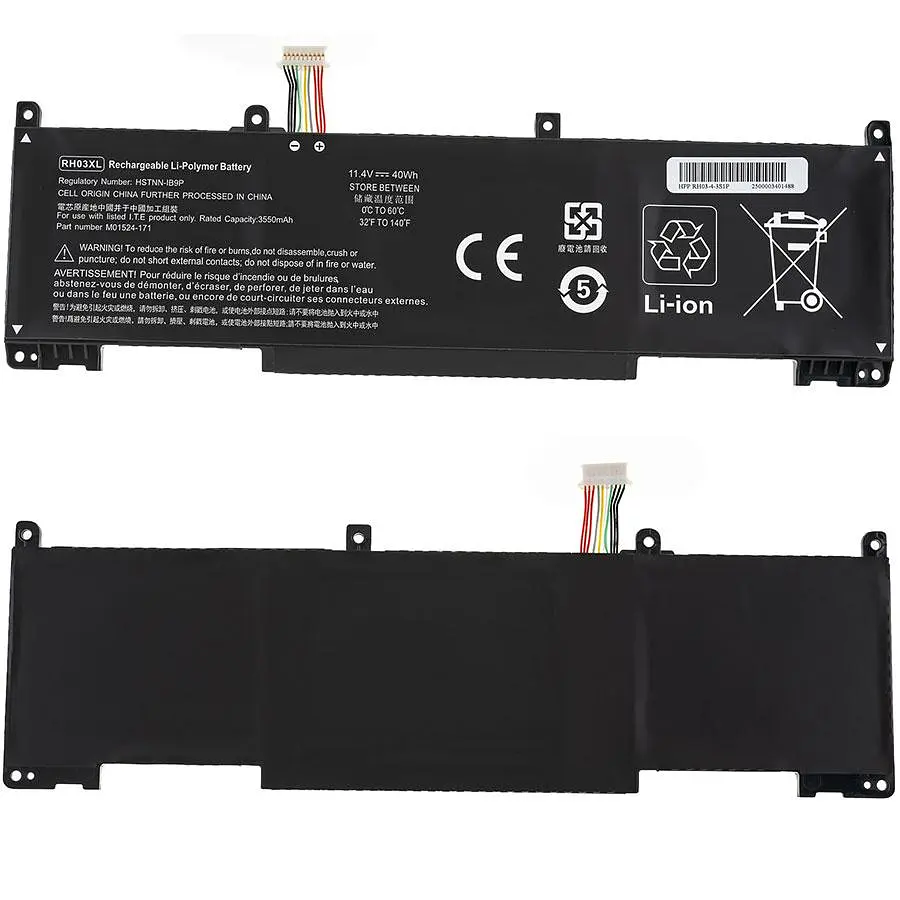 Аксессуар для ноутбука HP RH03XL (без выступа ширина АКБ 250мм) (ProBook 430 G8 440 G8 450 G8 630 G8 640 G8 650 G8) - фото 2