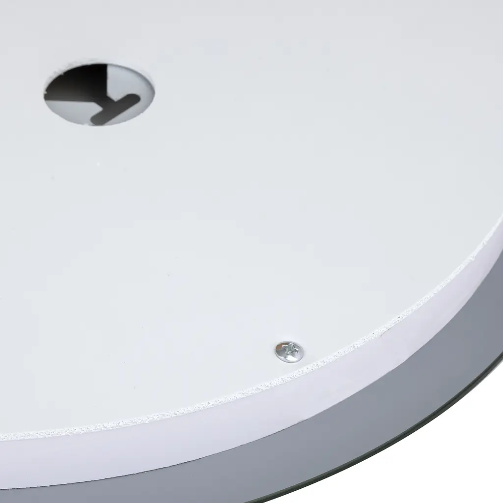 Дзеркало Qtap Mideya 500x700 з LED-підсвічуванням Touch, з антизапотіванням, з годинником, диммером яскравості QT2078NCR5070W - фото 9