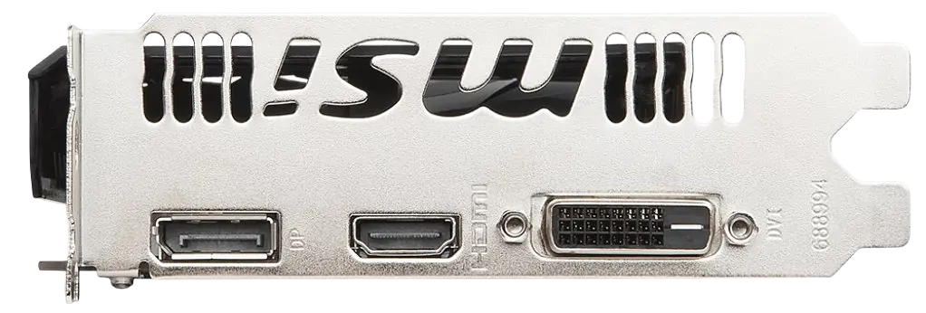 Відеокарта GeForce GTX 1050 Ti 4GB MSI Aero ITX OCV1 Aero ITX OC (GTX 1050 Ti AERO ITX 4G OCV1) Б/В - фото 3
