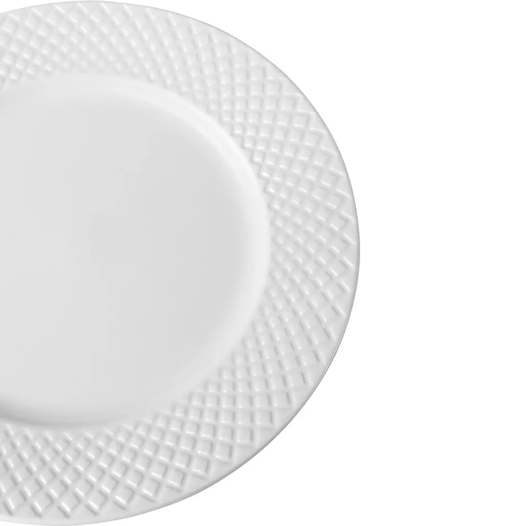 Набор фарфоровых обеденных тарелок Krauff из коллекции Лизы Глинской 27 см 4 шт. (21-316-007) - фото 4