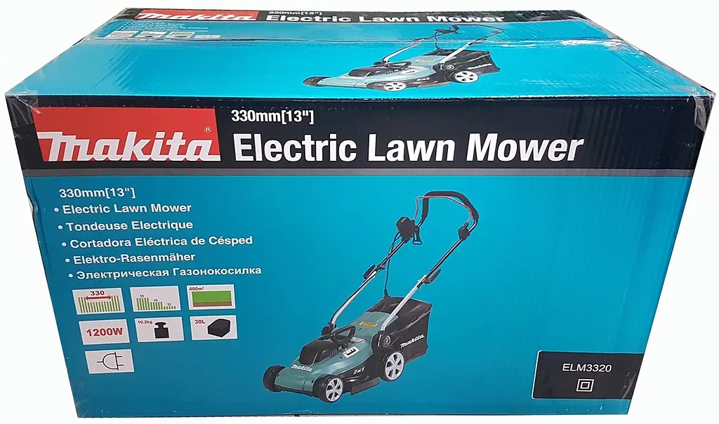 Газонокосарка електрична Makita ELM3320 (33 см, 30 л, 1200 Вт, 10.2 кг) - фото 8