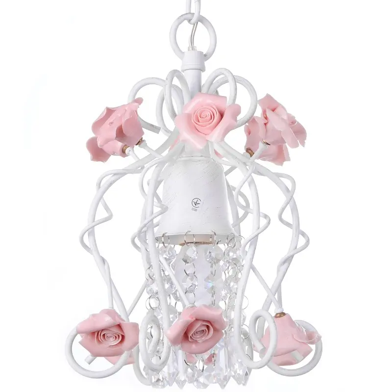 Люстра подвесная Brille флористика E14 40W WH (BKL-192S/1) - фото 2