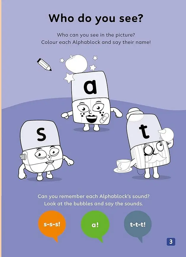 Alphablocks Super Sounds. Red Level Workbook Alphablocks - фото 4