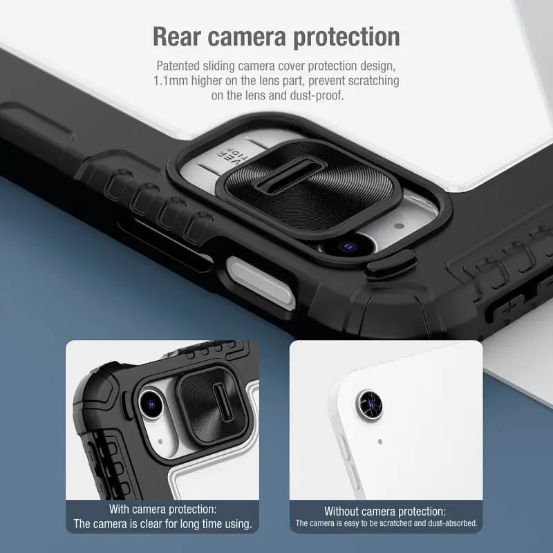 Чохол-книжка Bumper Pro для Apple iPad 10.9" 2022-24 Nillkin teh0032197 - фото 5