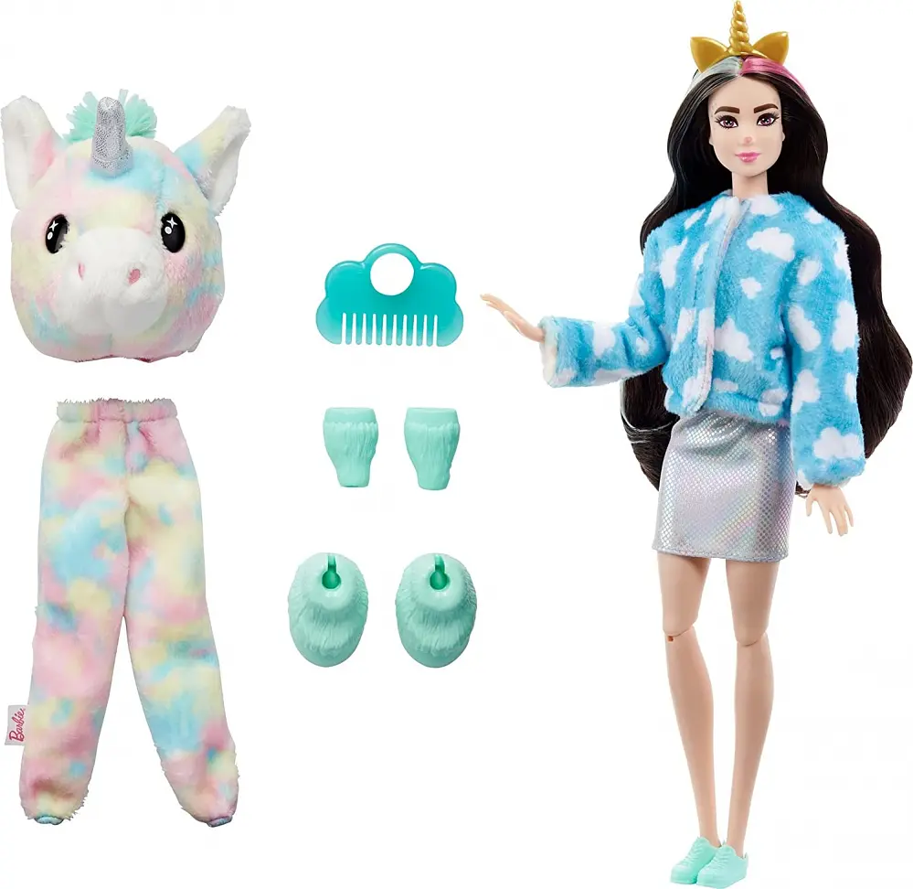Кукла Barbie Cutie Reveal Волшебный единорог (HJL58) - фото 6