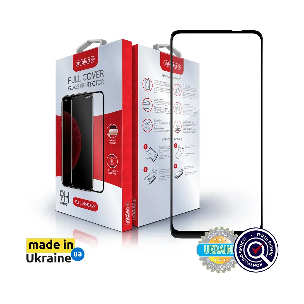 Скло захисне Intaleo Full Glue MOTO G22 (1283126542183) - фото 8